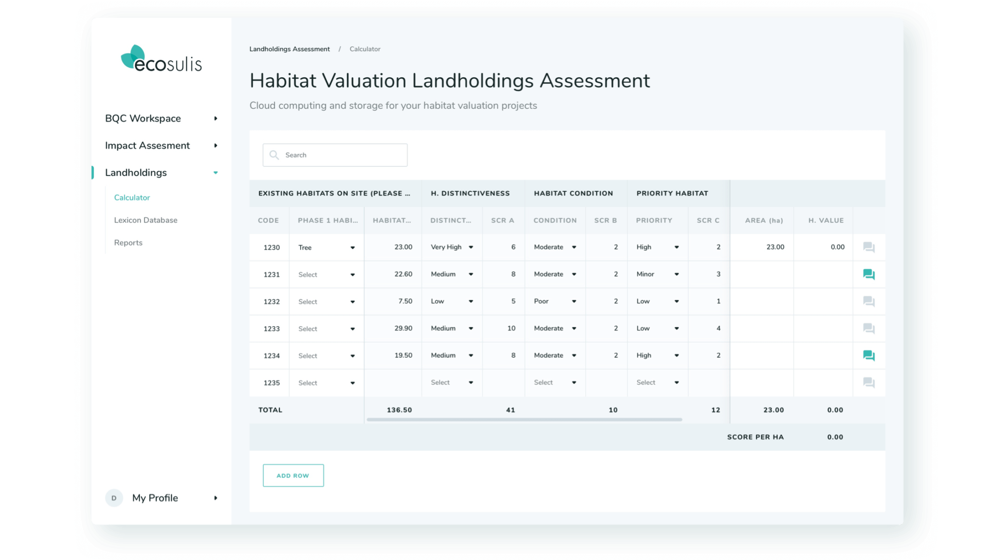 UX/UI Design for Ecological Platform