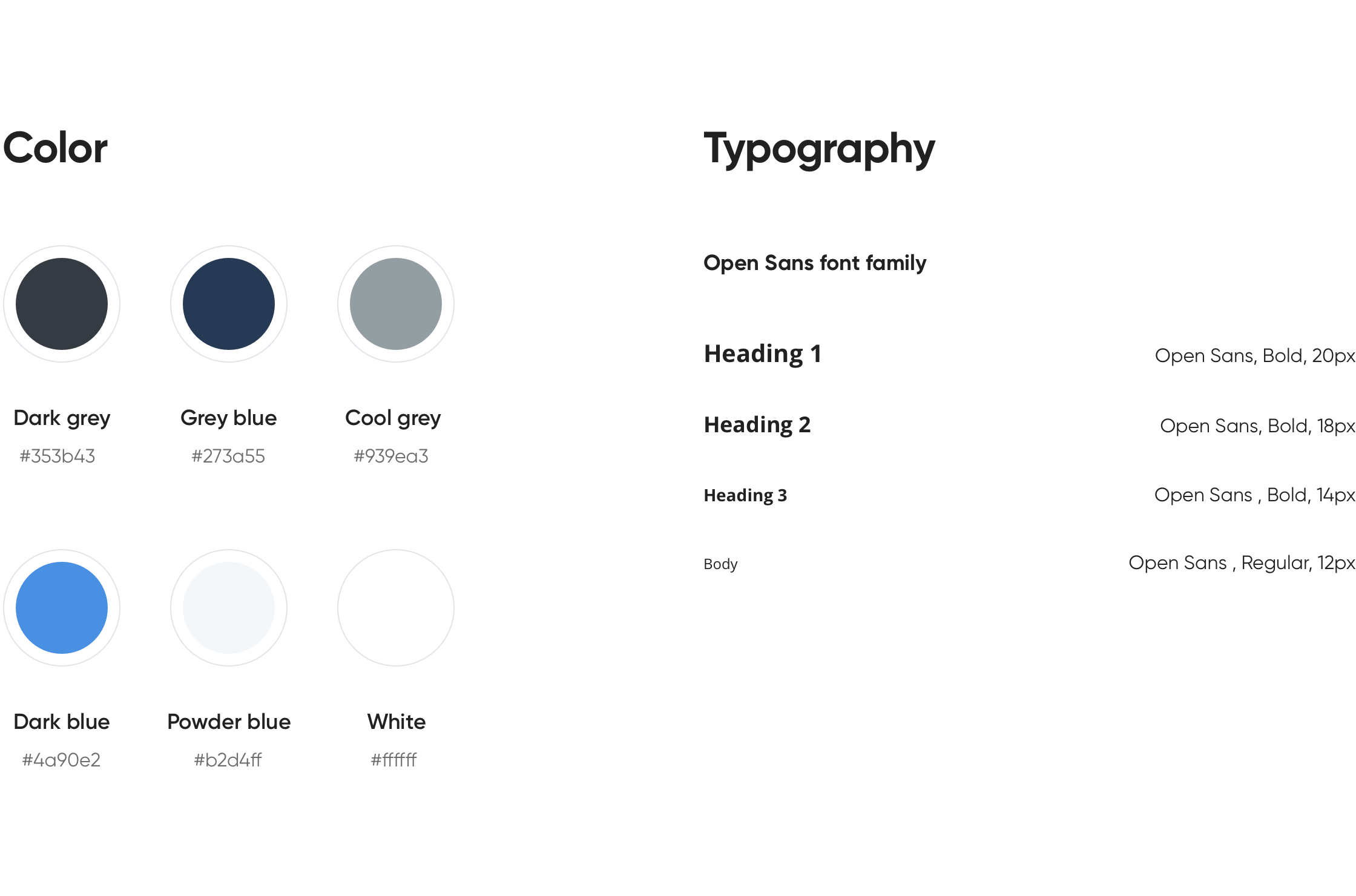 Software UX/UI Design: Color and Typography