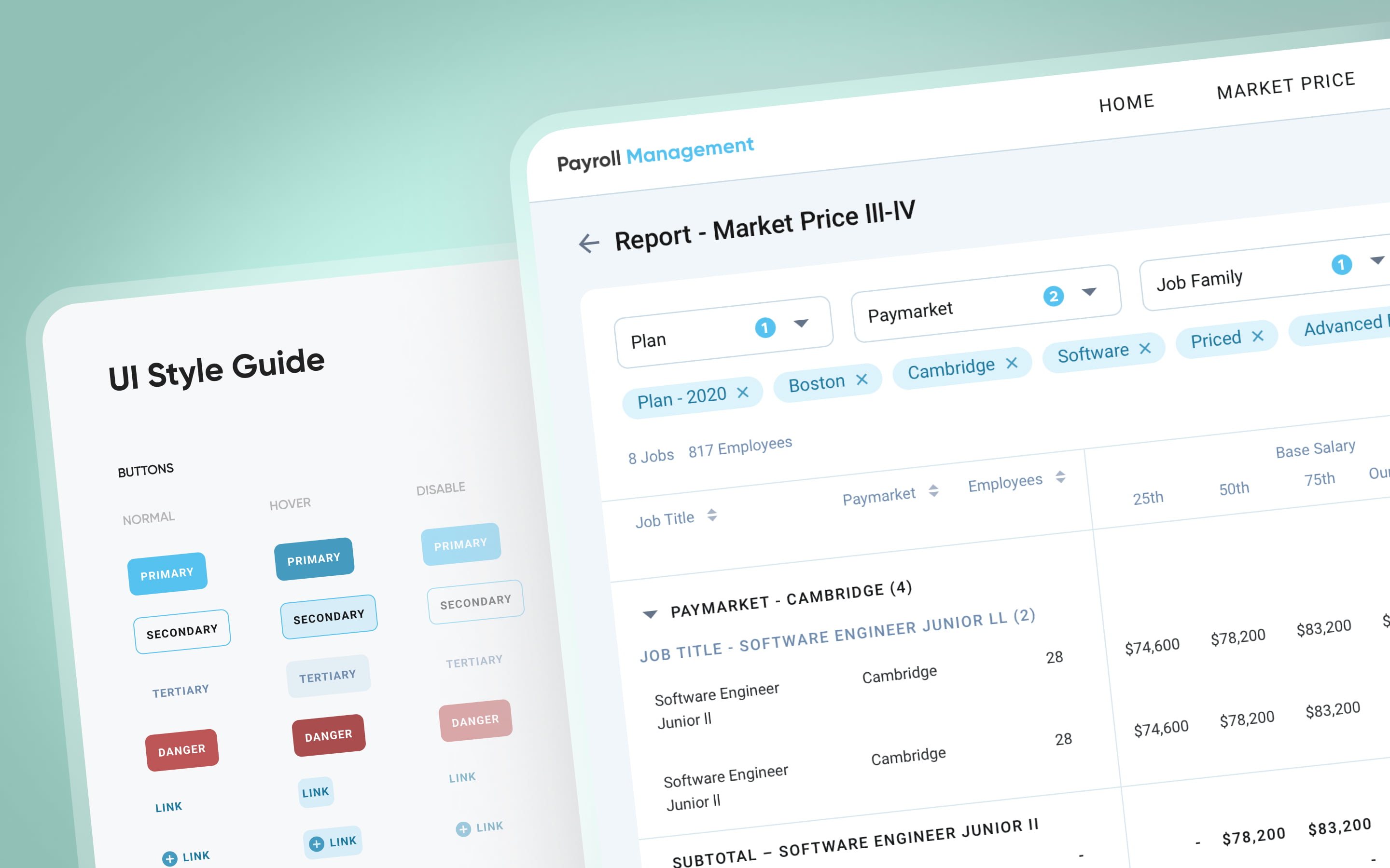 Payroll management system design